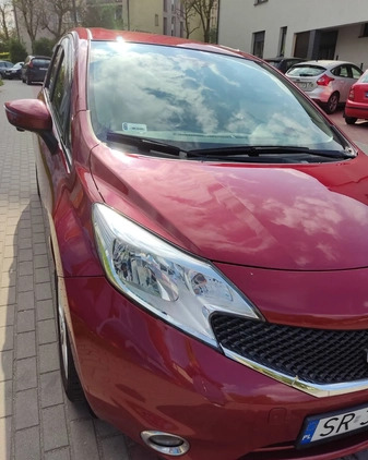 Nissan Note cena 26000 przebieg: 135733, rok produkcji 2015 z Rybnik małe 29